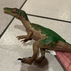Jurassic World 12” Baryonyx Grim Camp Cretaceous Primal Attack Sound Strike